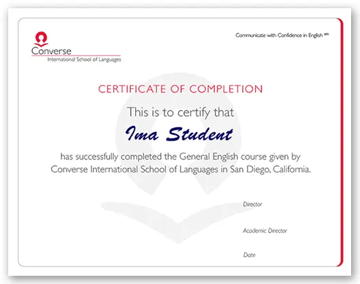 CISL Certificate of Completion