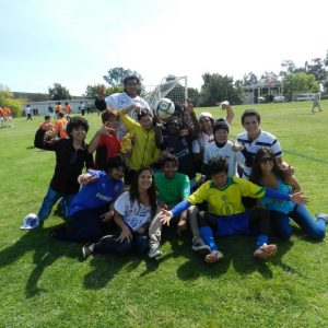 Outside the classroom: CISL students participate in local soccer game