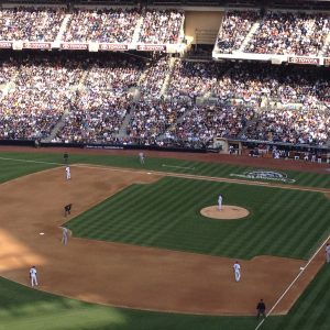 Go Padres! CISL student experiences a baseball game for the first time