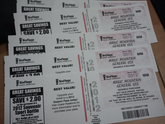 Six Flags Tickets Over Half Off 