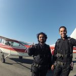 CISL SF Toefl student Saeed gets ready to skydive!