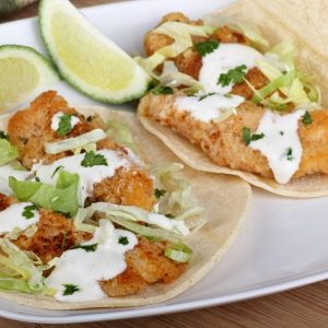 Suggested English student activity: try fish tacos in SD