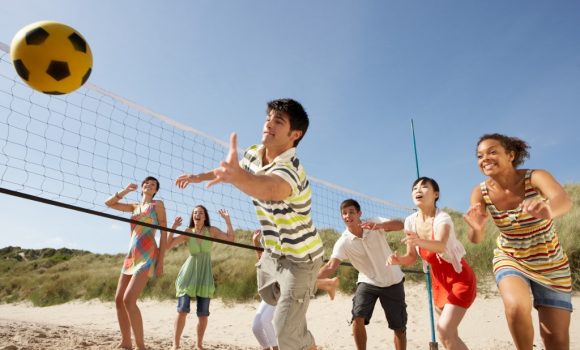 Grammar lesson of the month: commonly confused words (and the best place for beach volleyball in SD!)