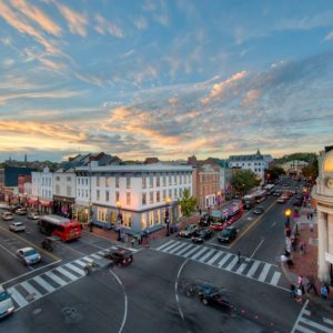 Out and about in Georgetown (Washington D.C.) with the CISL Junior Program