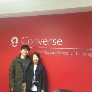 Language classes and love: newlyweds visit CISL, where they met!