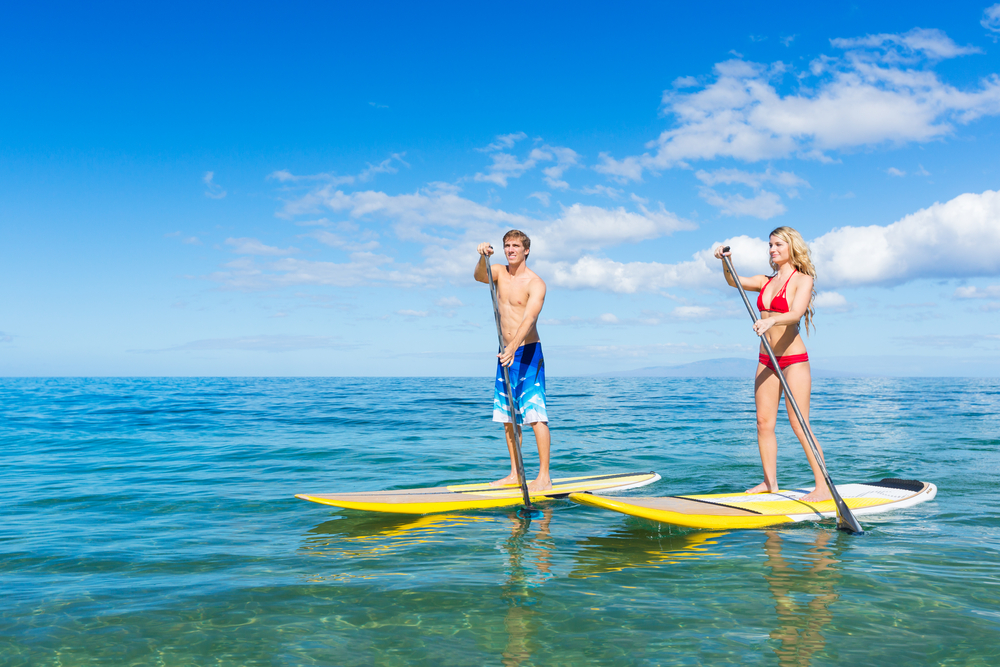 Paddleboarding in Mission Beach + "Paddle" Idioms